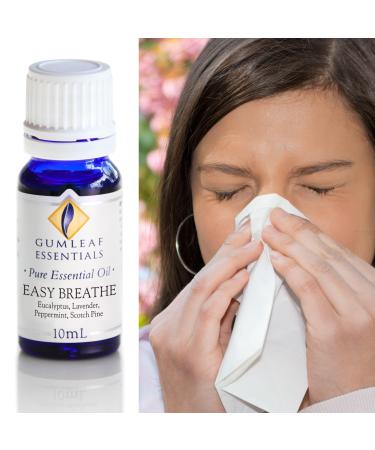Gumleaf Essentials Easy Breathe Essential Oil Blend - 10ml Cruelty Free & Vegan 100% Pure & Natural