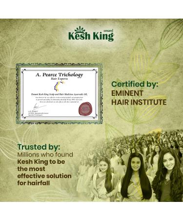 Emami Ayurvedic Hair Oil - Herbal Bhringraj & Amla Oil for Hair Growth Reduces Hairfall Nourishes Scalp - 10.14 Fl Oz (300ml - Buy Online on GoSupps.com