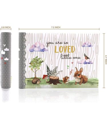 Holoary 4x6 Grandma's Brag Book - Woodland Animals Design - 32 Photo Album for Baby - You Are So Loved - Buy Online on GoSupps.com