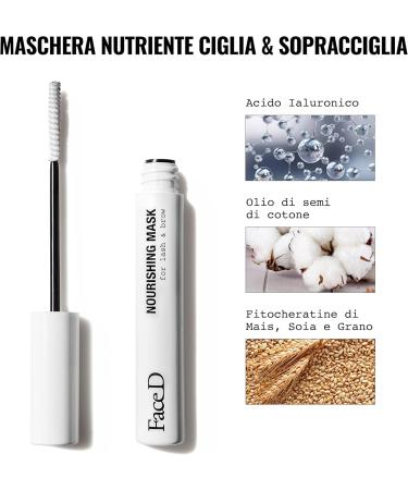 Faced Masque Mascara Eyelash & Eyebrow Cream Mascara - Buy Online on GoSupps.com