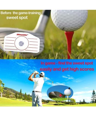 Golf Driver Impact Tape Labels 120Pcs - Swing Training Stickers for Irons & Woods | Golf Clubs Recorder for Practice & Improvement - Buy Online on GoSupps.com