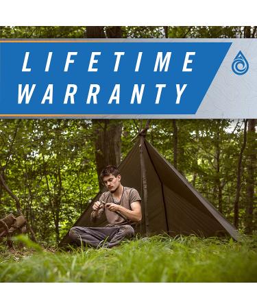 AquaQuest Defender Tarp - 100% Waterproof Heavy Duty Nylon Shelter 10x10 ft Olive Drab - Buy Online on GoSupps.com