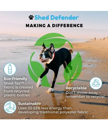 Shed Defender Body Suit for Dogs - Anti-Shedding Shirt & Calming Jumpsuit (Pink S) - Reduce Dog Hair Surgery Recovery Car Seat Cover E-Collar Relief - Buy Online on GoSupps.com