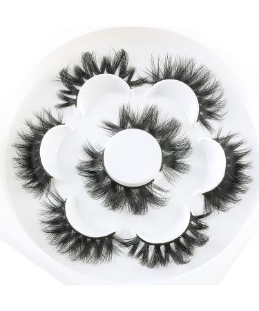 Shop Fluffy Mink False Eyelashes | 3D Natural Mink Lashes in Bulk - HE01 - Buy Online on GoSupps.com