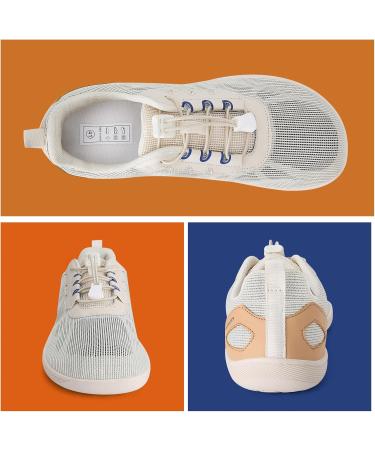 IceUnicorn Barefoot Shoes for Women & Men - Wide Fitting Leisure & Walking Shoes - EU Size 39 Beige - Buy Online on GoSupps.com