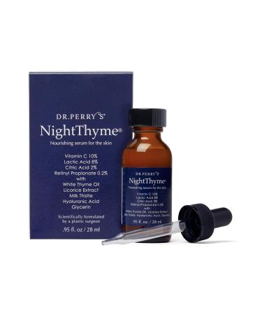 Dr. Perry's NightThyme Skin Nourishing Serum with Vitamin C and Hyaluronic Acid