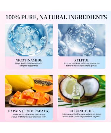 Niacinamide Whitening Toothpaste Gum Repair Effectively Whitens Teeth Protects Tooth Enamel Effectively Whitens Teeth Protects Tooth Enamel Freshens Breath 24 Hours (2 Pack) 6.4 Ounce (Pack of 1) - Buy Online on GoSupps.com