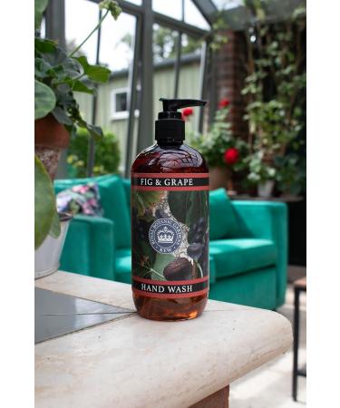English Soap Company Kew Gardens Luxury Hand & Body Wash 500ml - Refreshing Aloe Vera & Vitamin E - Fig & Grape Scent - International Shipping Available - Buy Online on GoSupps.com