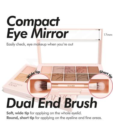 Clio Pro Eye Palette 09 Botanic Mauve - High Pigment Eyeshadow Palette - Buy Online on GoSupps.com