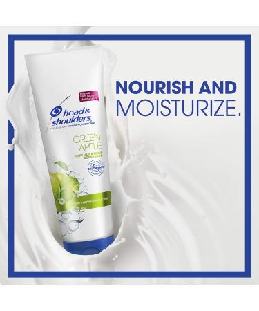 Head & Shoulders Green Apple Anti-Dandruff Conditioner 10.9 Fl Oz - Paraben Free Daily Use (Pack of 1) - Buy Online on GoSupps.com