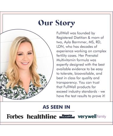 FullWell Prenatal Vitamin Lemon + DHA | Omega 3 Fish Oil with DHA & EPA for Brain Development & Nervous System Support | 26+ Vital Nutrients | Dietitian-formulated 3rd Party Tested 30 Servings Lemon 150 Count (Pack of 2) - Buy Online on GoSupps.com