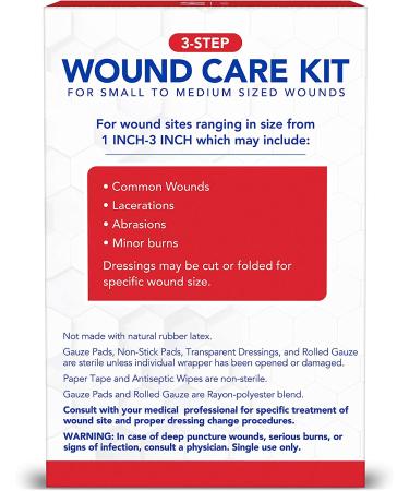 All Health Wound Care Kit - 40 Items for Small to Medium Wounds - Buy Online on GoSupps.com