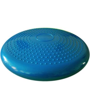 Blue 34cm Air Stability Wobble Cushion with Pump - Balance Disc for Sensory Wiggle Seat - Buy Online on GoSupps.com