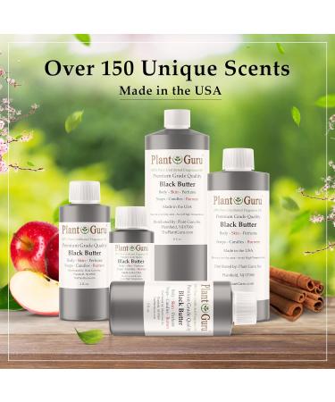 Black Butter Fragrance Oil 4 oz - Ideal for Soap Candles Bath Bombs Body Butters | Aromatherapy Essential Oil for DIY Projects - Buy Online on GoSupps.com