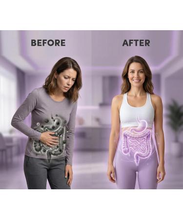 Reset Your Gut & Feel Lighter - ParaCleanse Herbal Supplements for Humans Formula for Internal Balance Digestive Comfort & a Clean Fresh Start with Black Walnut Wormwood & Olive Leaf (60 Capsules) - Buy Online on GoSupps.com