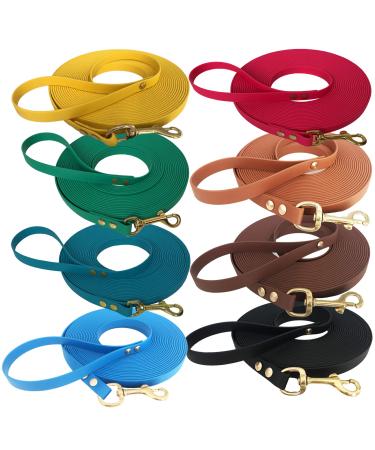 Bio -line lunge softlone from Biothane - 16mm wide i horse song with hand loop i tow liner lunging line for equestrian sport horse - 5 meters long in black 5.0 m black