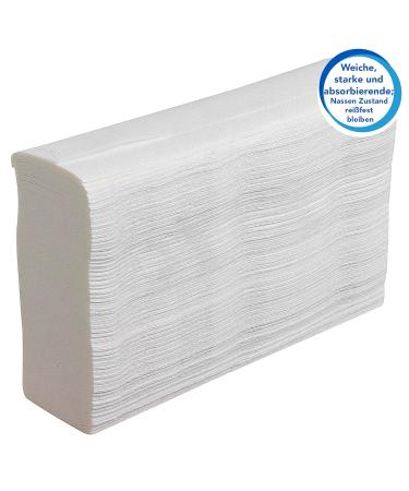 Scott Folding Towels 5856 - Ultra-Absorbent Soft & Tear-Resistant 1-Layer Paper Towels (16 Packs x 110 Sheets) - International Shipping Available - Buy Online on GoSupps.com
