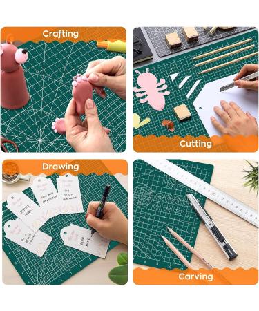 HTVRONT Self Healing Cutting Mat  9" x 12" Double Sided Craft Mat  Non-Slip & Rotary Cutting Mat for Sewing  Scrapbooking  Quilting  Scrapbooking  Arts  Crafts Project(A4) A4: 9*12 in - Buy Online on GoSupps.com