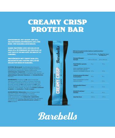 Barebells Barebell Protein Bars Contents Taste Creamy Crisp - Buy Online on GoSupps.com