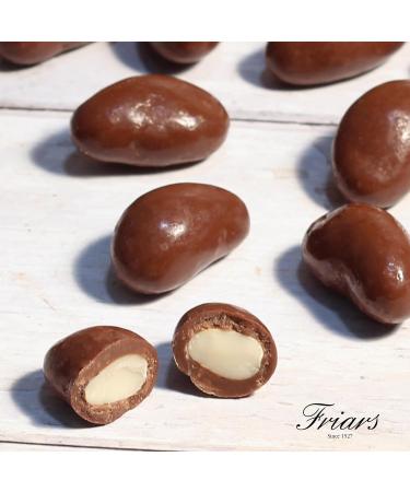 Friars Milk Chocolate Brazil Box - 600g Luxury Coated Peruvian Brazil Nuts | British Cocoa Hamper Gifts for Girlfriends Men Women Friends & Mothers | Romantic Gift Set for a Birthday & Valentine's Milk Chocolate Brazil Nuts Box - Buy Online on GoSupps.com