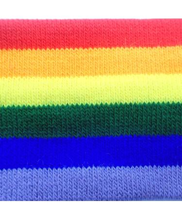 Topkids Accessories Rainbow Wide Headbands for Women Stretchy Headband Hair Accessories for Women Headbands for Women's Hair Head Bands Adult Women Sweat Bands (Rainbow) - Buy Online on GoSupps.com