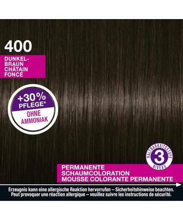 Schwarzkopf Perfect Mousse Permanent Foam Coloration - 400 Dark Brown (Pack of 3) | Buy Online Worldwide - Buy Online on GoSupps.com
