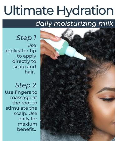 Girl+Hair Refresh+ Daily Hydrating Hair Milk - Intensive Hydration for Dry Hair & Scalp | Aloe Vera, Biotin & Coconut Water for Healthy Growth | Sulfate & Paraben Free - 10.1 fl oz - Buy Online on GoSupps.com
