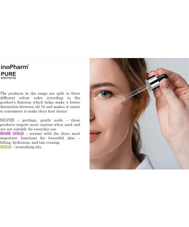 inoPharm Pure Elements Face Serum with 3% Matrixyl and Hyaluronic Acid 30 ml - Buy Online on GoSupps.com