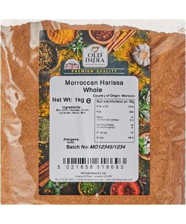 Old India Morroccan Harissa Whole 1kg 1 kg - Buy Online on GoSupps.com