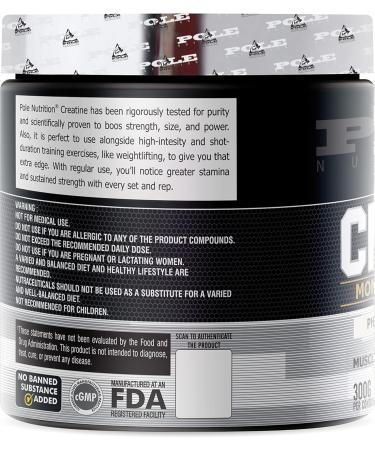 Buy Micronized Creatine Monohydrate - 120 Servings 300g | Premium Quality for International Shipping - Buy Online on GoSupps.com