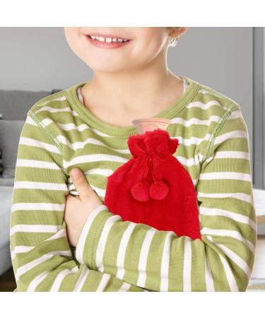 Voiakiu 2L Heat Bottle Covers - Ultra-High Plush Fur - Winter Warmer for Women & Children - Red | International Shipping Available - Buy Online on GoSupps.com