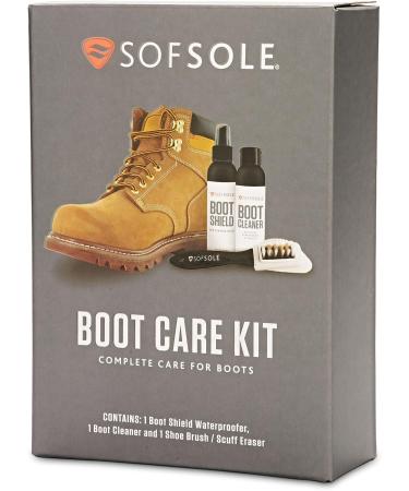Boot Care Kit: Waterproofing Cleaner, Brush - Ultimate Protection - Buy Online on GoSupps.com