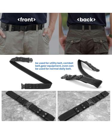 Buy Asinfter Adjustable Security Combat Belt | Heavy-Duty Tactical Gear for Police & International Shipping - Buy Online on GoSupps.com