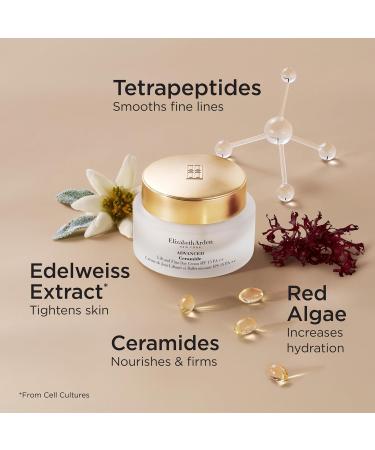 Elizabeth Arden Advanced Ceramide Lift and Firm Face Cream Hydrating Moisturizer for Day or Night Infused with Peptides 1.7 fl oz 1.7 Ounce (Pack of 1) Day Cream with SPF - Buy Online on GoSupps.com