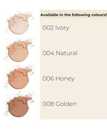  GOSH GOSH Dextreme High Coverage Powder | Vegan Powder for all skin types | Mattifying & long-lasting for a flawless complexion | No mask effect | Conceals imperfections | 008 Golden - Buy Online on GoSupps.com