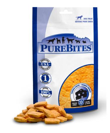 Pure Bites Freeze Dried Dog Treats Cheddar Cheese 4.2 oz (120 g)