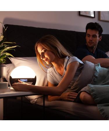 Buy Lumie Bodyclock Luxe 750DAB - Light Alarm Clock DAB Radio & Bluetooth Speaker | Low Blue Light for Better Sleep - International Shipping Available - Buy Online on GoSupps.com