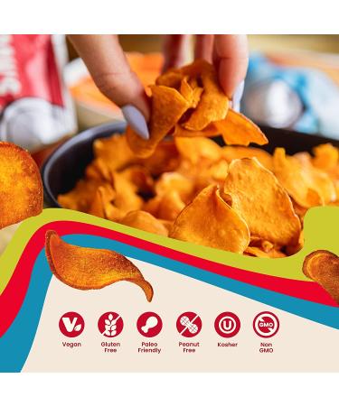 Jacksons Sweet Potato Kettle Chips with Sea Salt - 10 Pack (1.5 oz each) | Made with Premium Avocado Oil - Gluten Free, Vegan, Paleo Friendly | Shark Tank Product - Buy Online on GoSupps.com