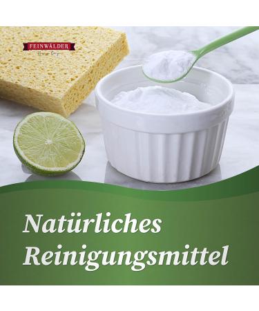 Fine Forests Natron Powder 5kg | Baking Soda & Backnatron | German Food Quality | Versatile for Baking & Household | Eco-Friendly Recoverable Bucket | Large Pack - Buy Online on GoSupps.com