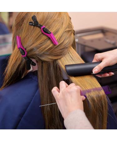 Magnetic Wrist Sewing Pincushion with Stainless Steel Pins & Hair Clips (Purple) - Buy Online on GoSupps.com