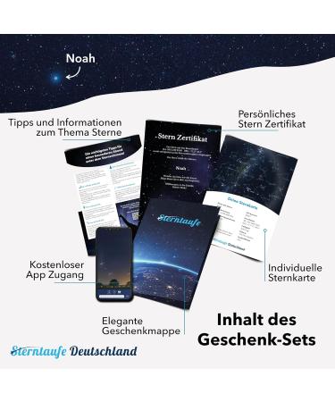 Personalized Stern Baptism Gift for Boys & Girls | Unique Baptism Certificate & Planetarium App - Buy Online on GoSupps.com