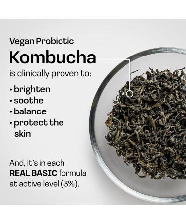 Skin Serum for Dark Spots - Arbutin Hyaluronic Acid & Vegan Probiotic Kombucha | Brightening & Hydrating Face Treatment 1 oz - Buy Online on GoSupps.com