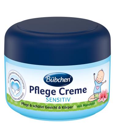 Bübchen Sensitive body and face cream for delicate baby skin with almond oil 4 x 75 ml