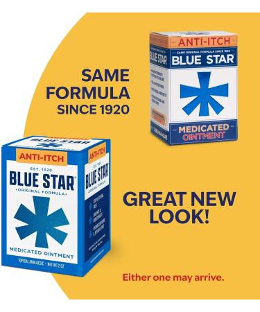 Blue Star Ointment with Soothing Aloe 2 OZ - Buy Packs and Save (Pack of 3) - Buy Online on GoSupps.com