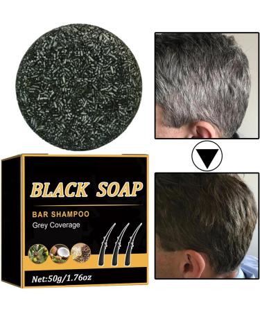 G n rique Reverse Gray Hair Men/Women Gray Coverage Soap Volume Boosting Darkening Formula 50g Sensitive Scalp Care Restoring Natural Look for Adult Men & Women Grooming - Buy Online on GoSupps.com