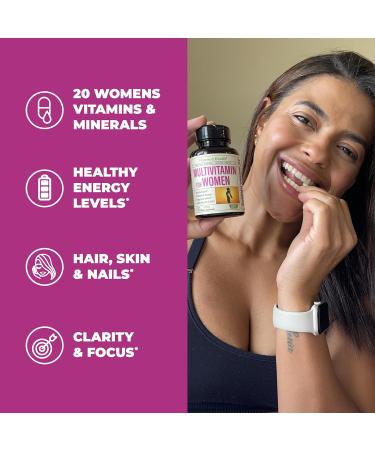 Quercetin with Bromelain & Turmeric Curcumin & Complete Multivitamin for Women - Buy Online on GoSupps.com