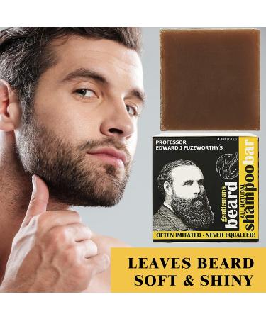 Shampoo Bar with All Natural Oils Earthy Woody Scent 4.2oz 120g by Pro Edward Fuzz worthy (2PC) 1 count (Pack of 1) - Buy Online on GoSupps.com
