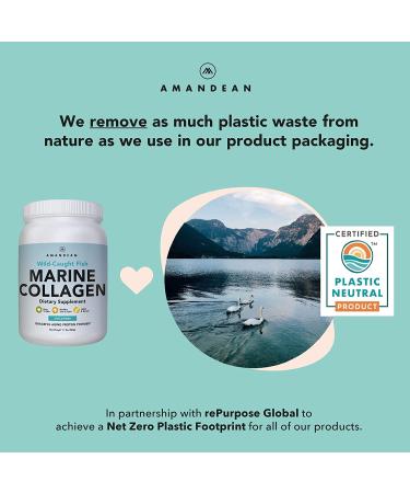Premium Anti-Aging Marine Collagen Powder 17.6 Oz | Wild-Caught Hydrolyzed Fish Collagen Peptides | Type 1 & 3 Protein Supplement for Skin, Hair, Nails | Amino Acids | Paleo Friendly - Buy Online on GoSupps.com