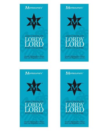 Montezuma Montezuma's Lordy Lord Bar Lot de 4 barres 100 g