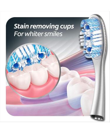 Colgate Link Manual Toothbrush Whitening Starter Kit - Premium Aluminum Handle & 2 Replacement Brush Heads | Eco-Friendly Silver Stain Removal Technology | 80% Less Plastic - Buy Online on GoSupps.com